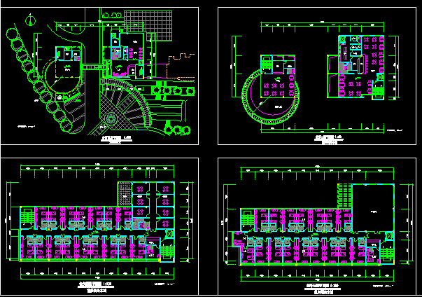 重慶陽光水城五層會所平面圖
