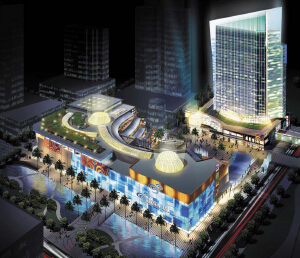 深圳海岸城購物中心100%建筑設計方案